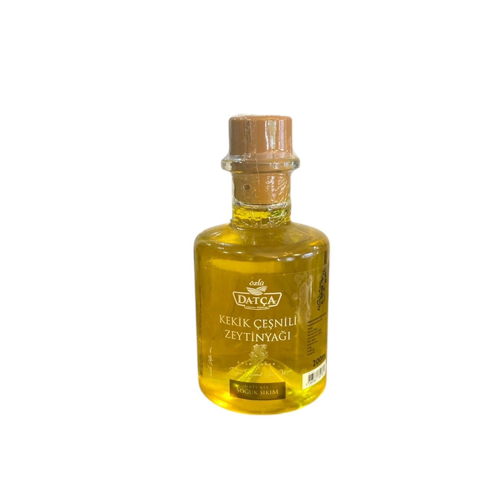 Kekik Çeşnili Soğuk Sıkım Naturel Sızma Zeytinyağı 200 ml.