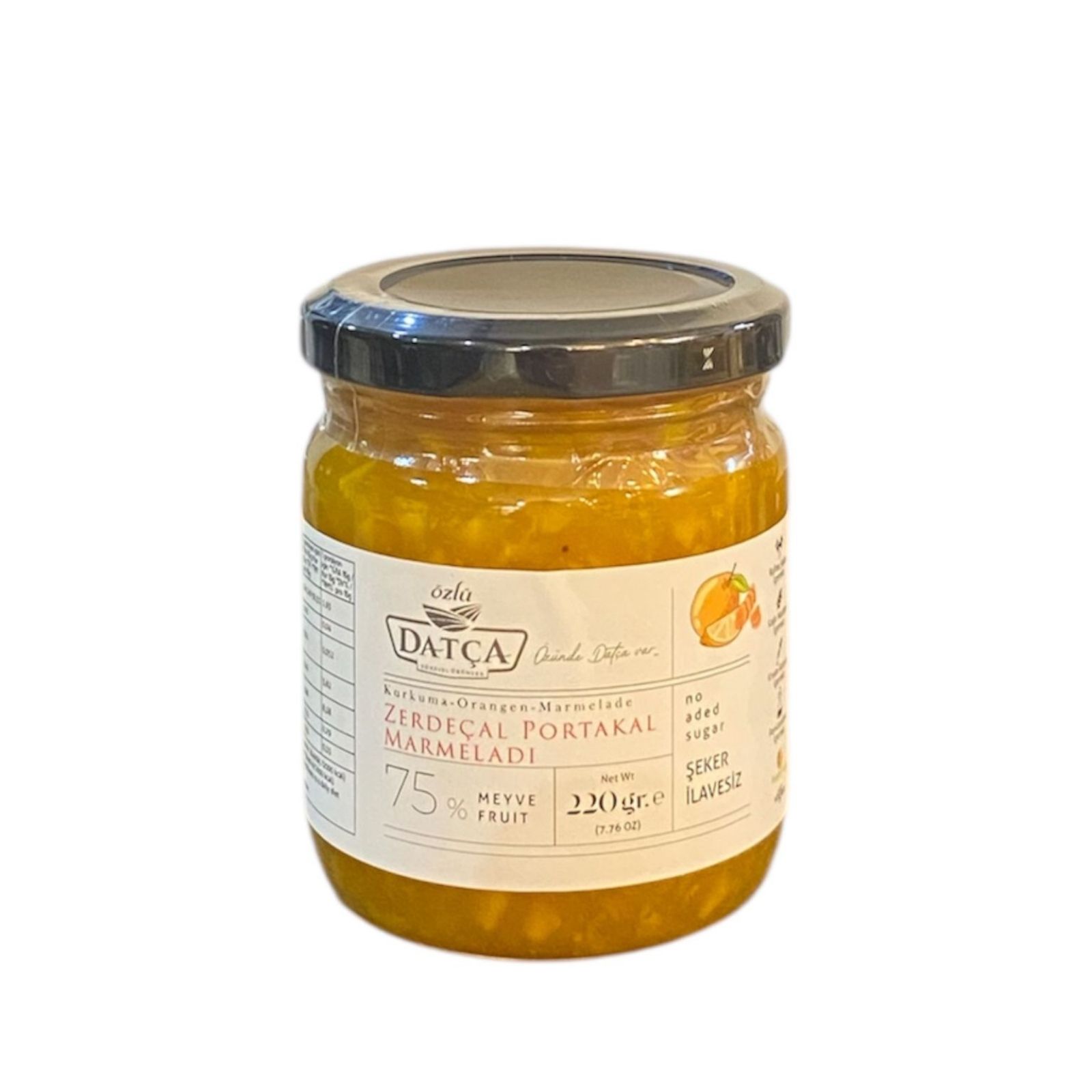 Datça Zerdeçal Portakal Marmelatı 220gr.